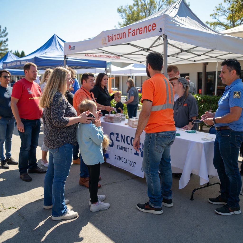 Evento comunitario de seguridad vial