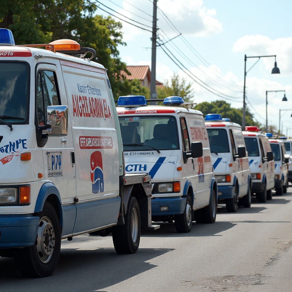 Flota de vehículos de asistencia